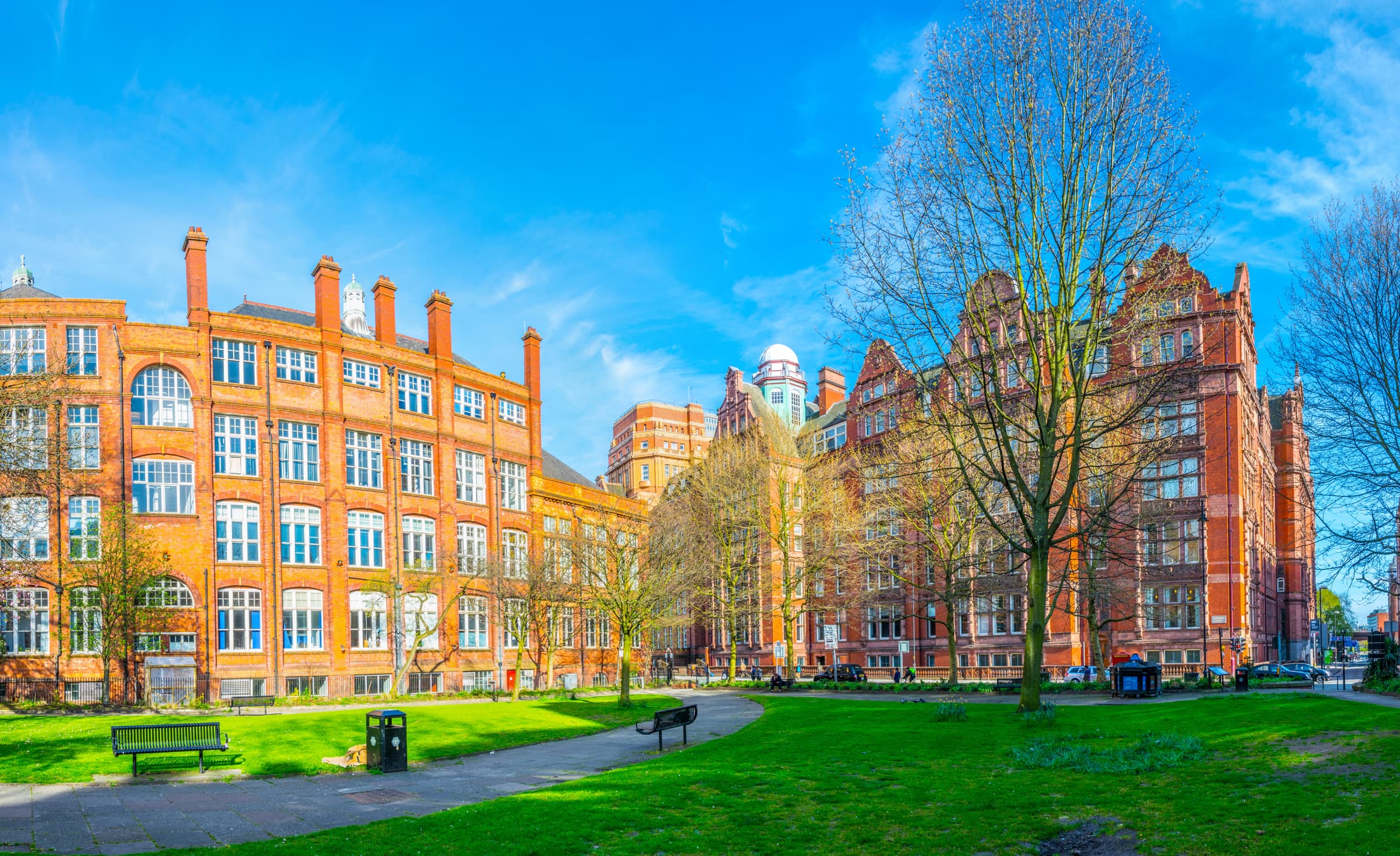 View of the sackville gardens