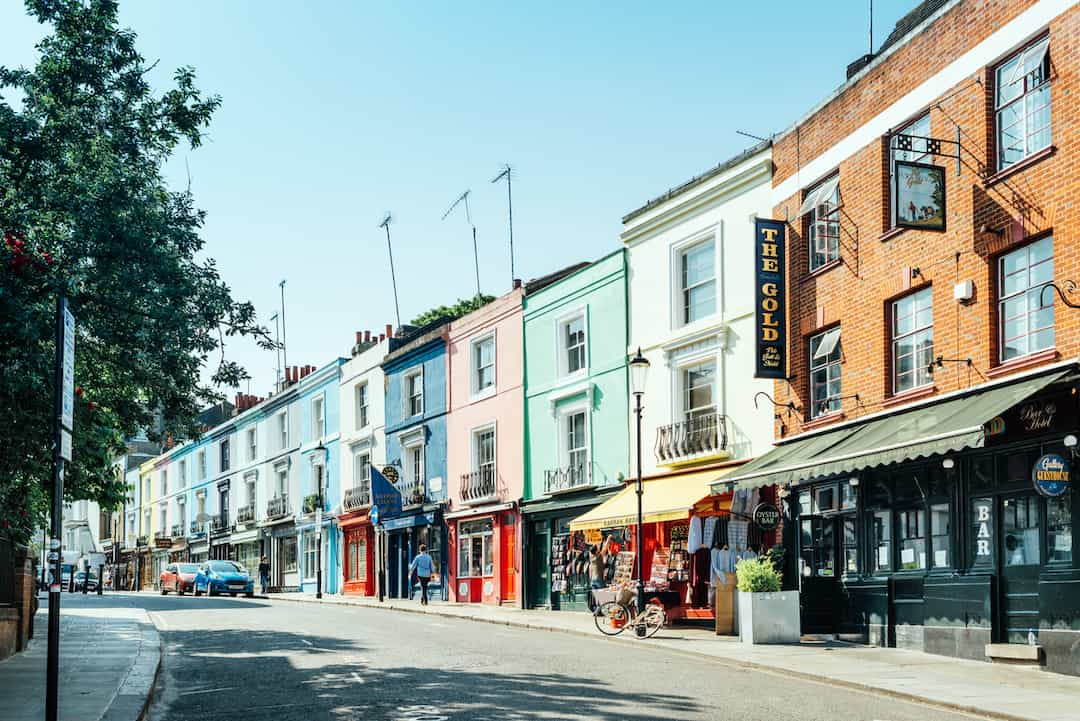 Portobello Road in London