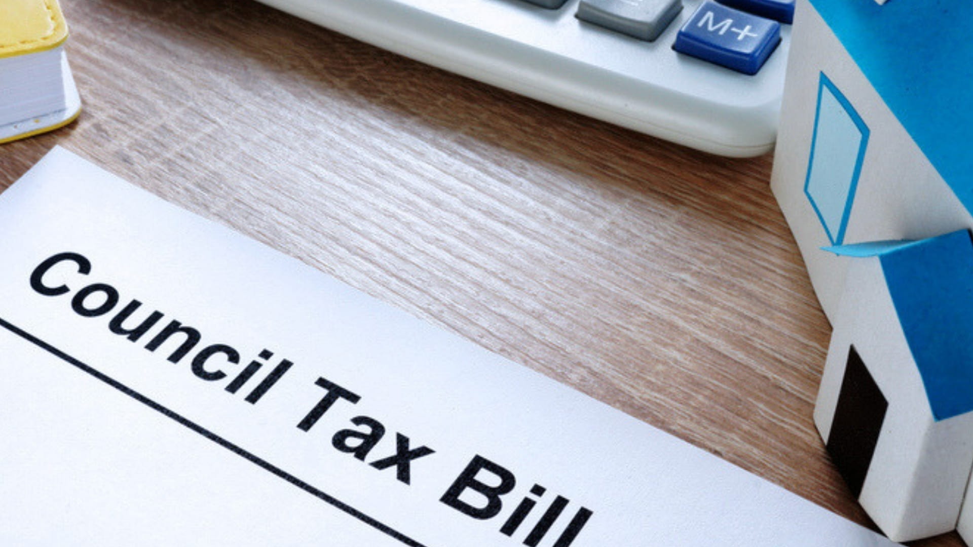 A council tax bill document