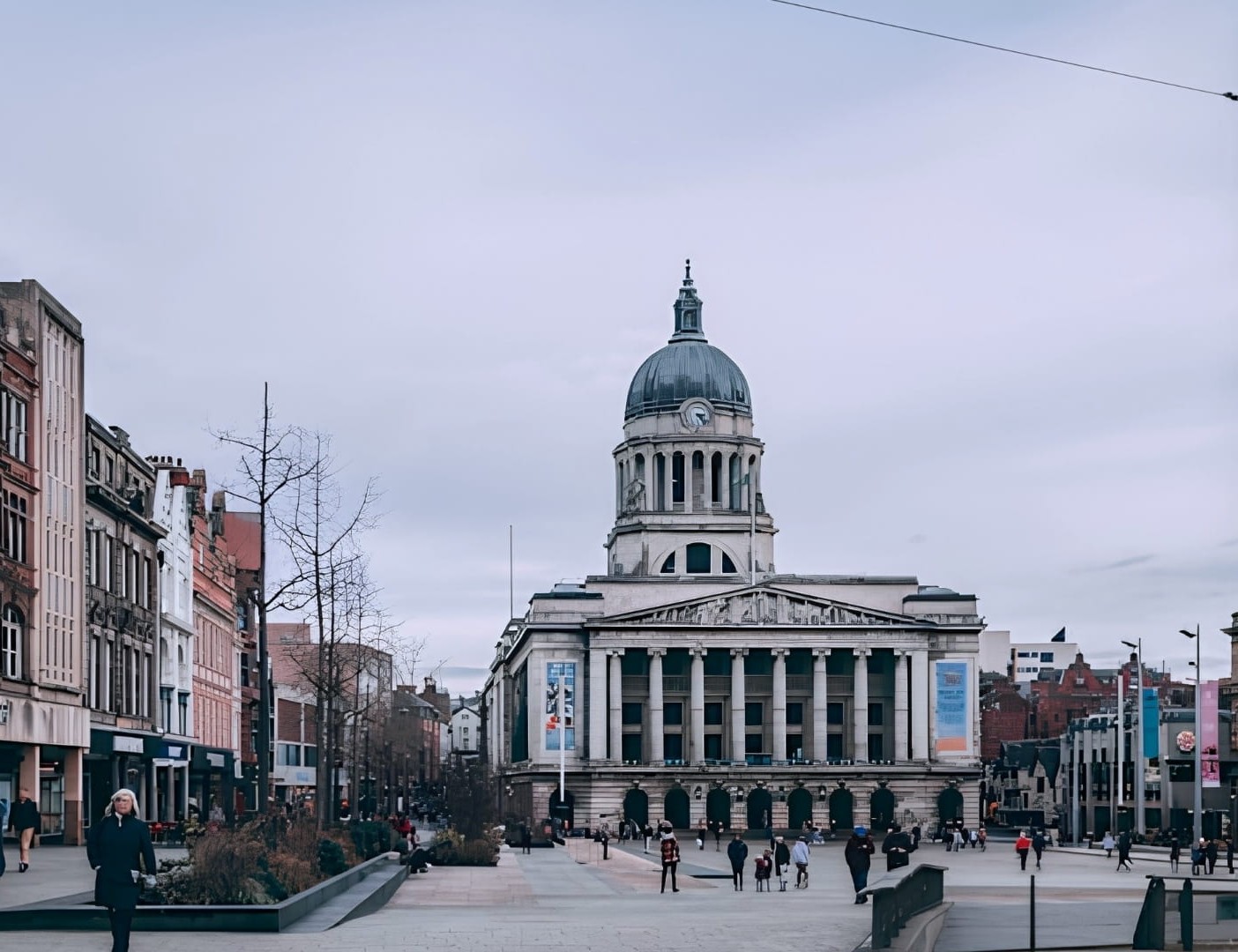 A view of Nottingham city centre