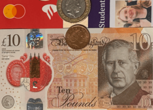 A ten pound note