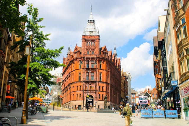 Nottingham town centre
