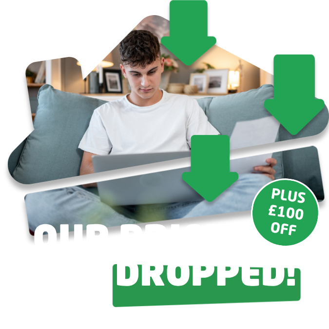 Our price has dropped