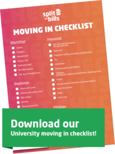 moving into college checklist moving into college checklist